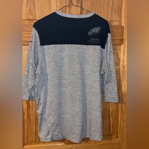 Official NFL Philadelphia Eagles Nike Dri-Fit 3/4 Sleeve Shirt.